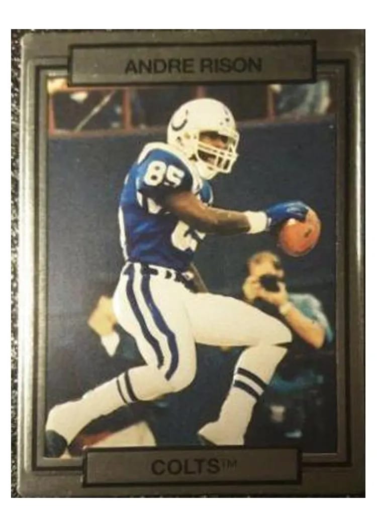 1990 Action Packed Andre Rison #107 card