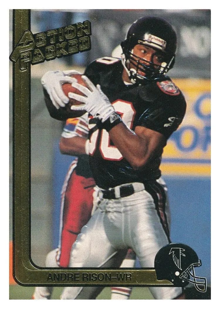 1991 Action Packed Andre Rison #7 card