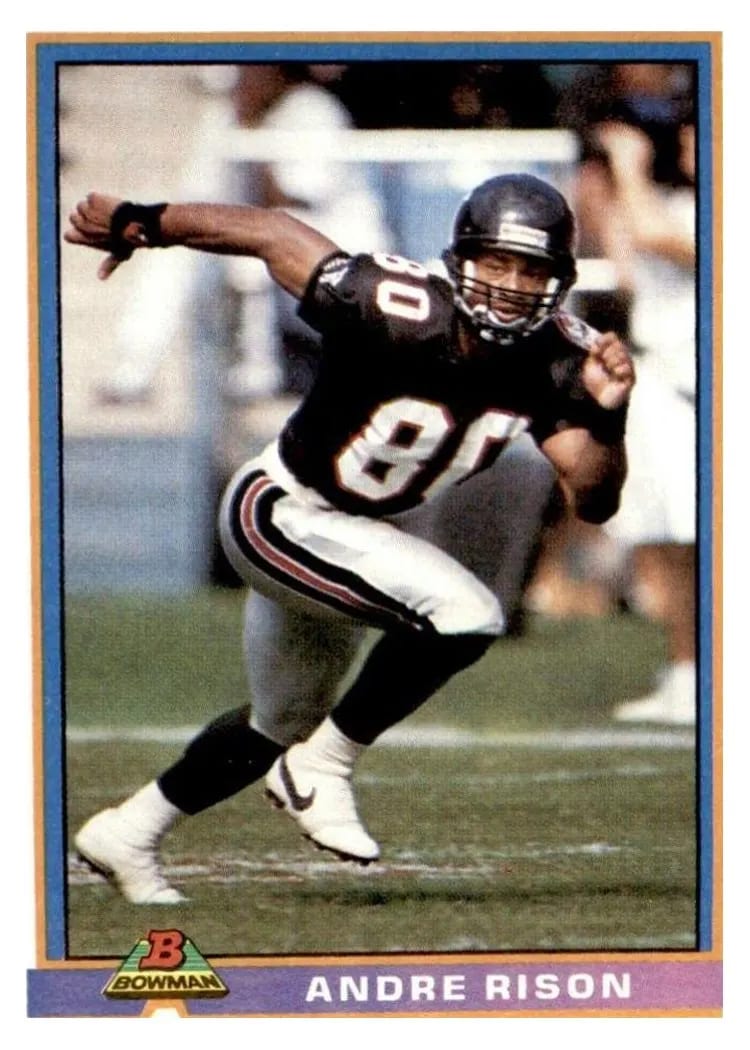 1991 Bowman Andre Rison #12 card