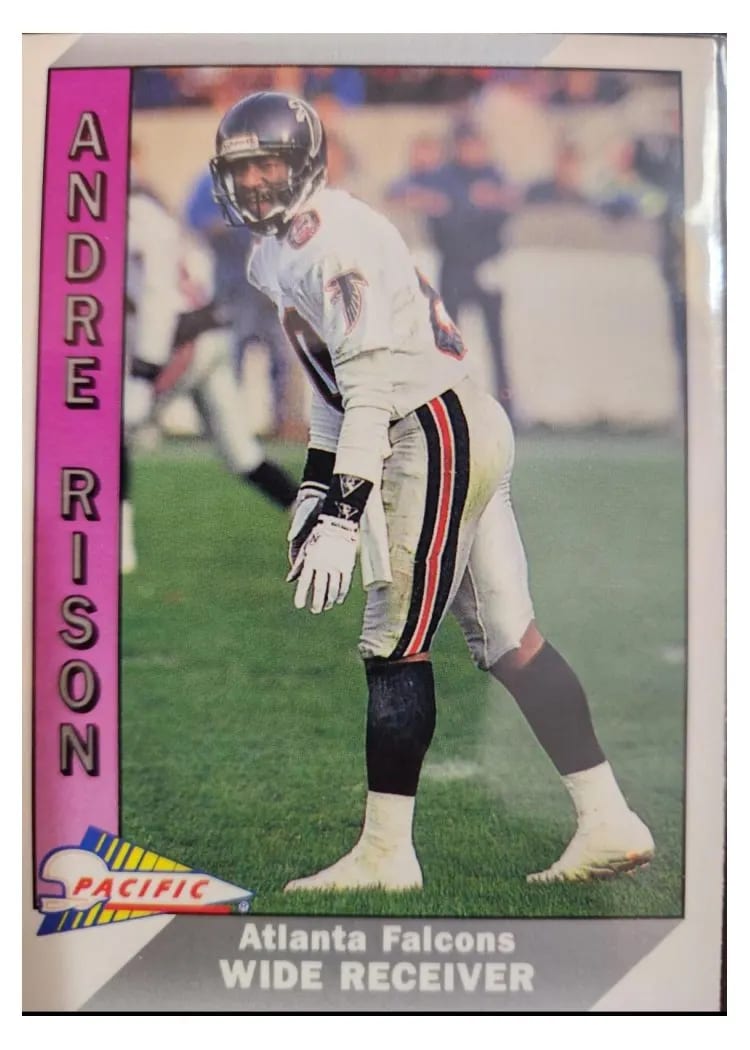 1991 Pacific Andre Rison #17 card