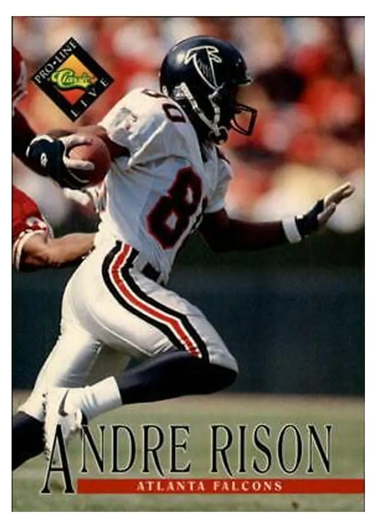 1994 Pro Line Live Andre Rison #2 card