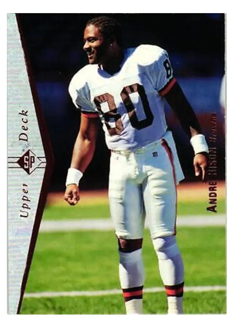 1995 SP Andre Rison #128 card