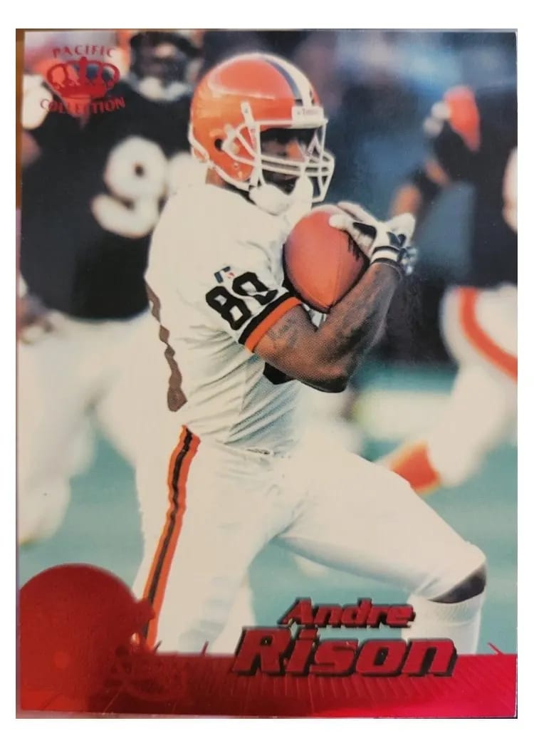 1996 Pacific Andre Rison #34 card
