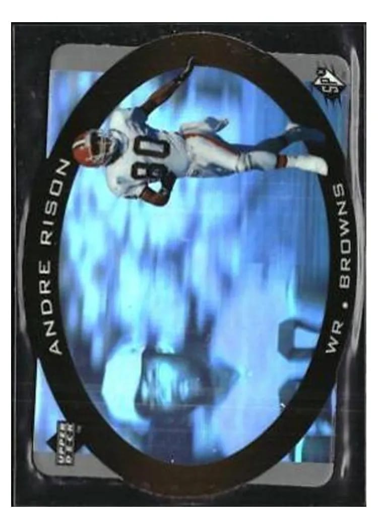 1996 Spx Andre Rison #9 card