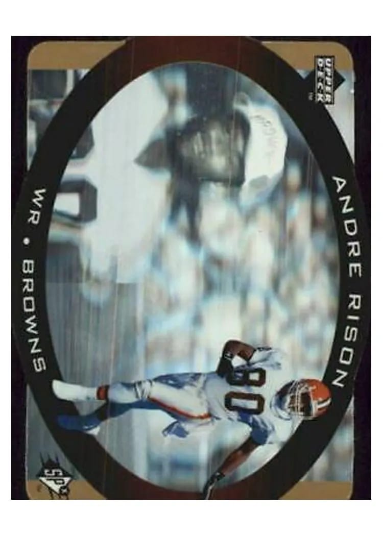 1996 Spx Andre Rison #9 card