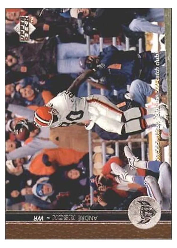 1996 Upper Deck Andre Rison #123 card