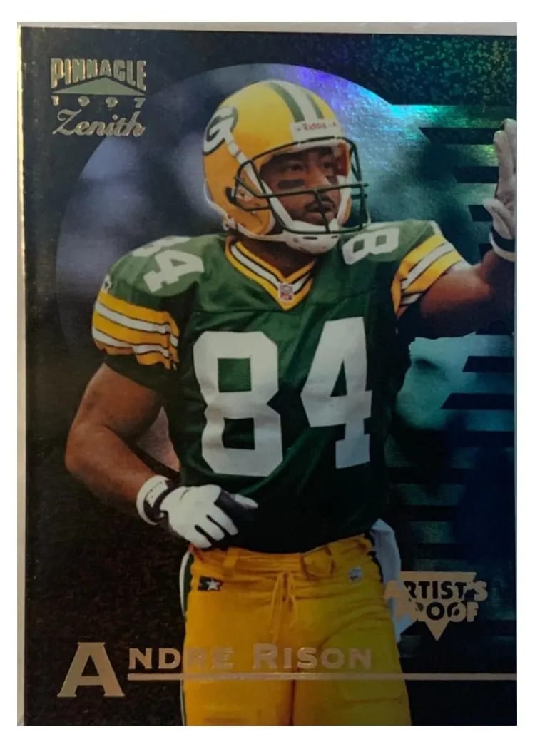 1997 Zenith Andre Rison Artist's Proof #29 card