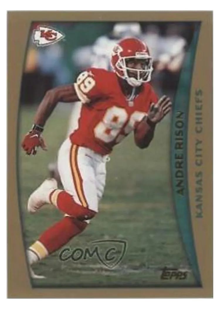 1998 Topps Andre Rison #80 card