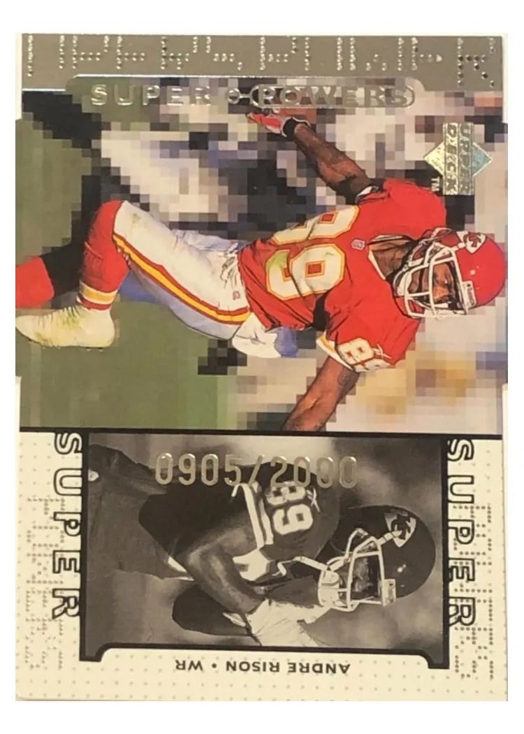 1998 Upper Deck Super Powers Andre Rison #S5 card
