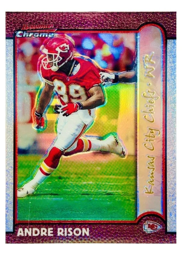 1999 Bowman Chrome Andre Rison #138 card