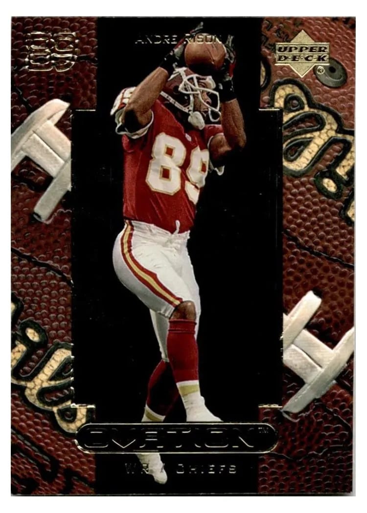 1999 Upper Deck Ovation Andre Rison #28 card