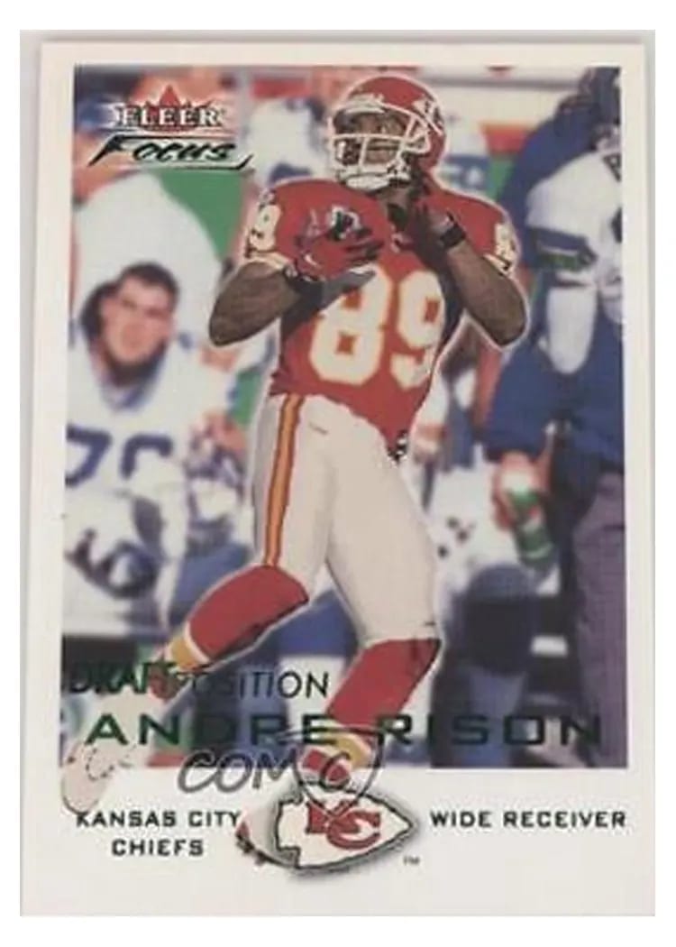 2000 Fleer Focus Andre Rison #43 card