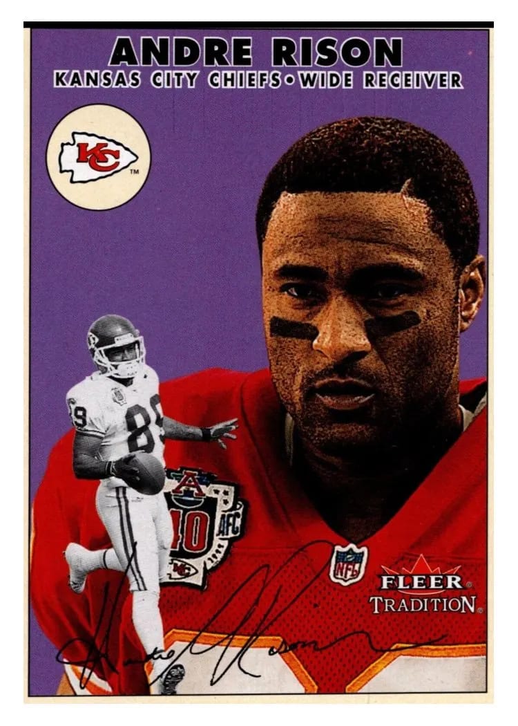 2000 Fleer Tradition Andre Rison #4 card