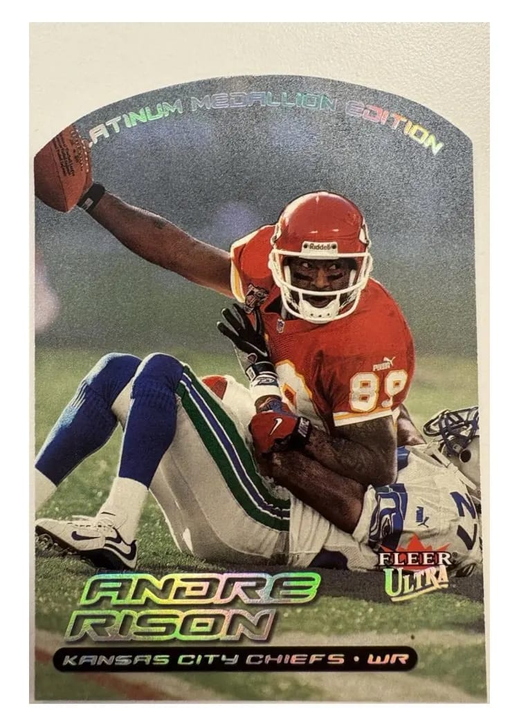 2000 Ultra Andre Rison #108P card