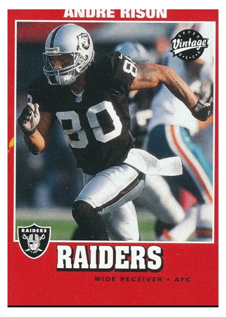 2001 Upper Deck Vintage Andre Rison #125 card