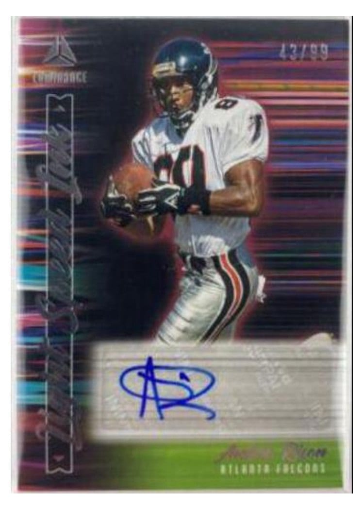 2022 Panini Luminance Light Speed Ink Andre Rison #LSI-ARI card