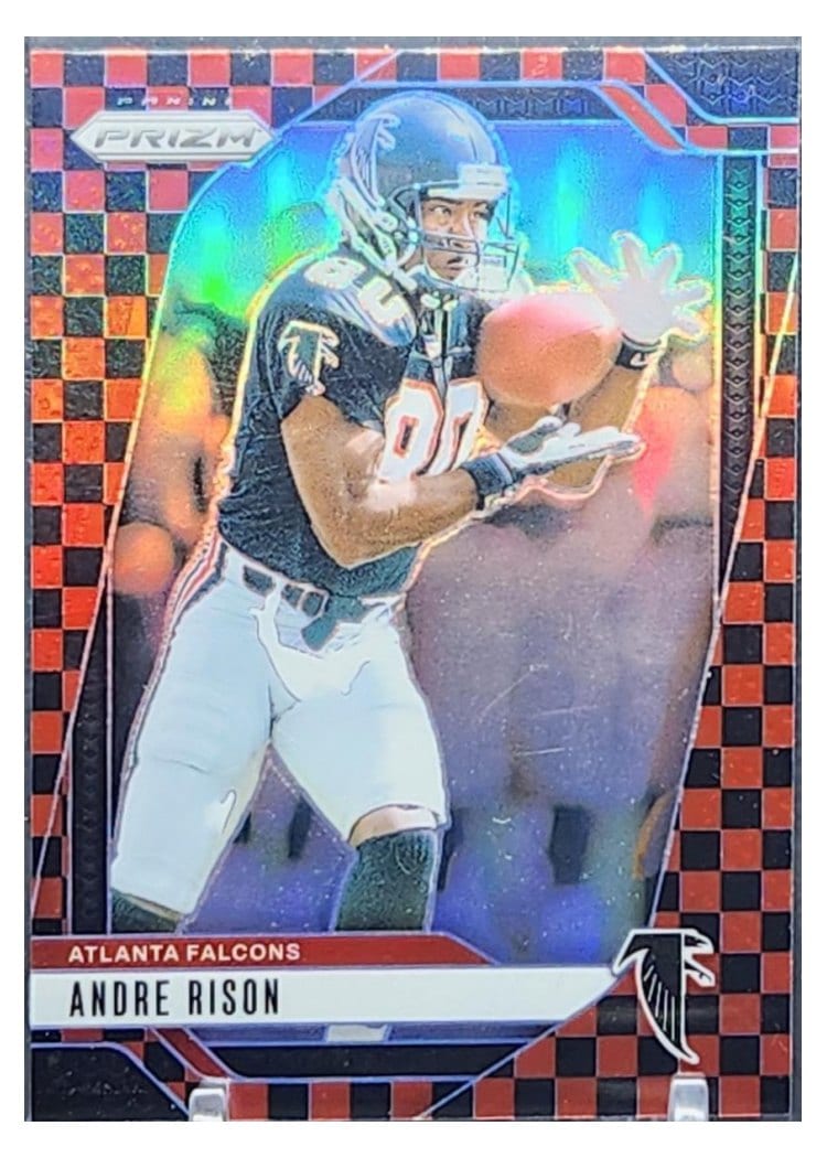 2024 Panini Prizm Base Set Andre Rison Black Red Checker #16 card