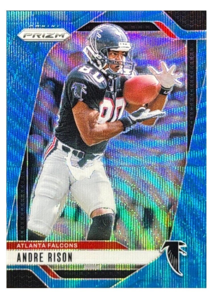 2024 Panini Prizm Base Set Andre Rison Blue Wave #16 card