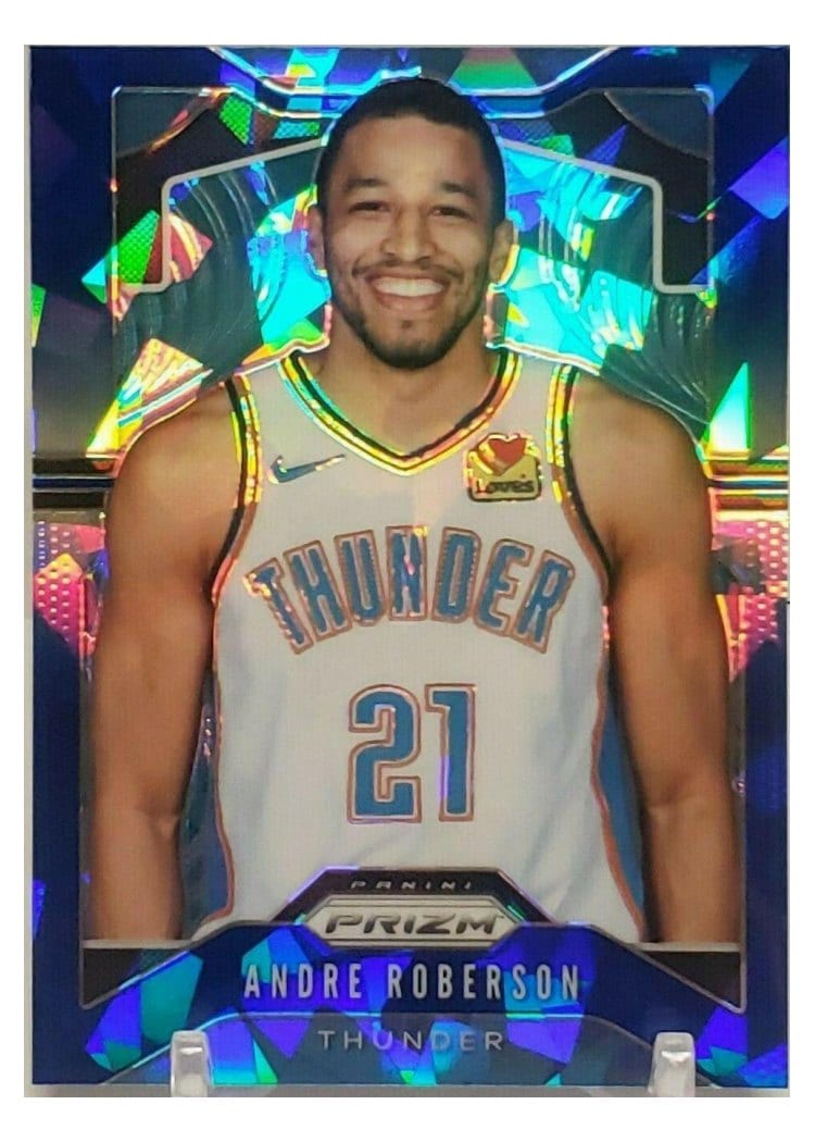 2019-20 Panini Prizm Base Set Andre Roberson #187 card