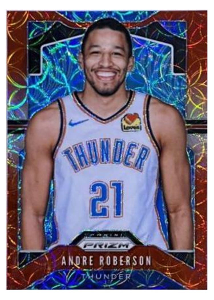 2019-20 Panini Prizm Base Set Andre Roberson #187 card