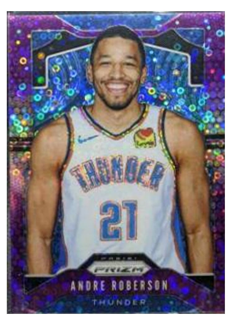 2019-20 Panini Prizm Base Set Andre Roberson #187 card