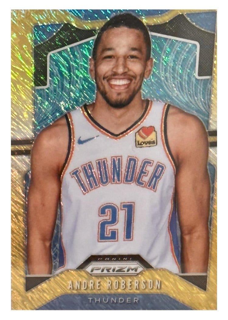 2019-20 Panini Prizm Base Set Andre Roberson #187 card