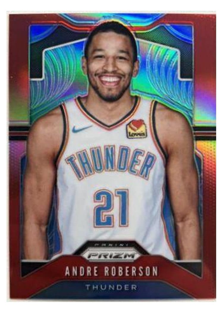 2019-20 Panini Prizm Base Set Andre Roberson #187 card