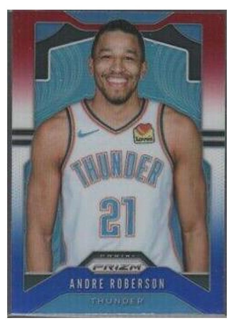 2019-20 Panini Prizm Base Set Andre Roberson #187 card