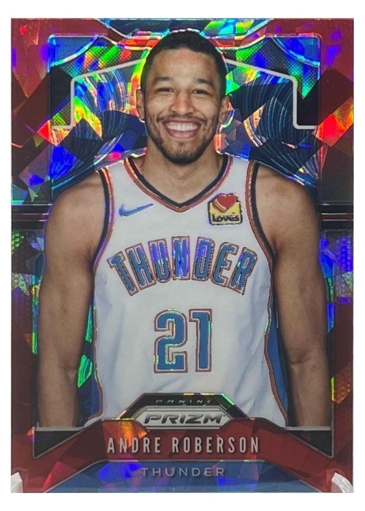 2019-20 Panini Prizm Base Set Andre Roberson #187 card
