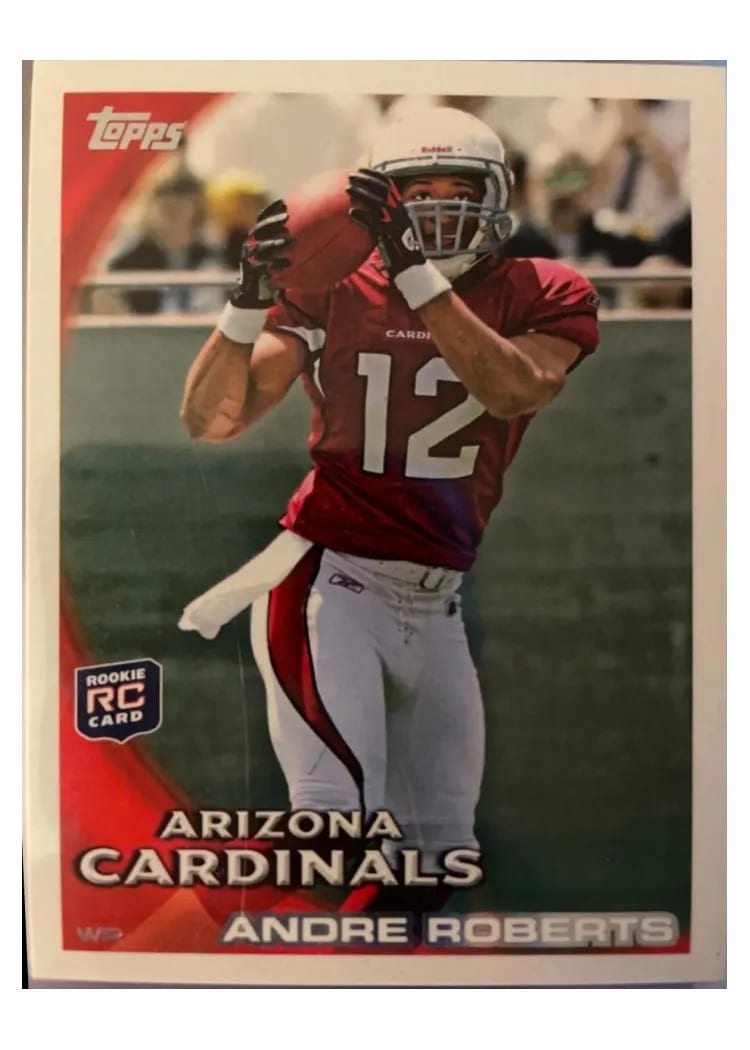 2010 Topps Andre Roberts card
