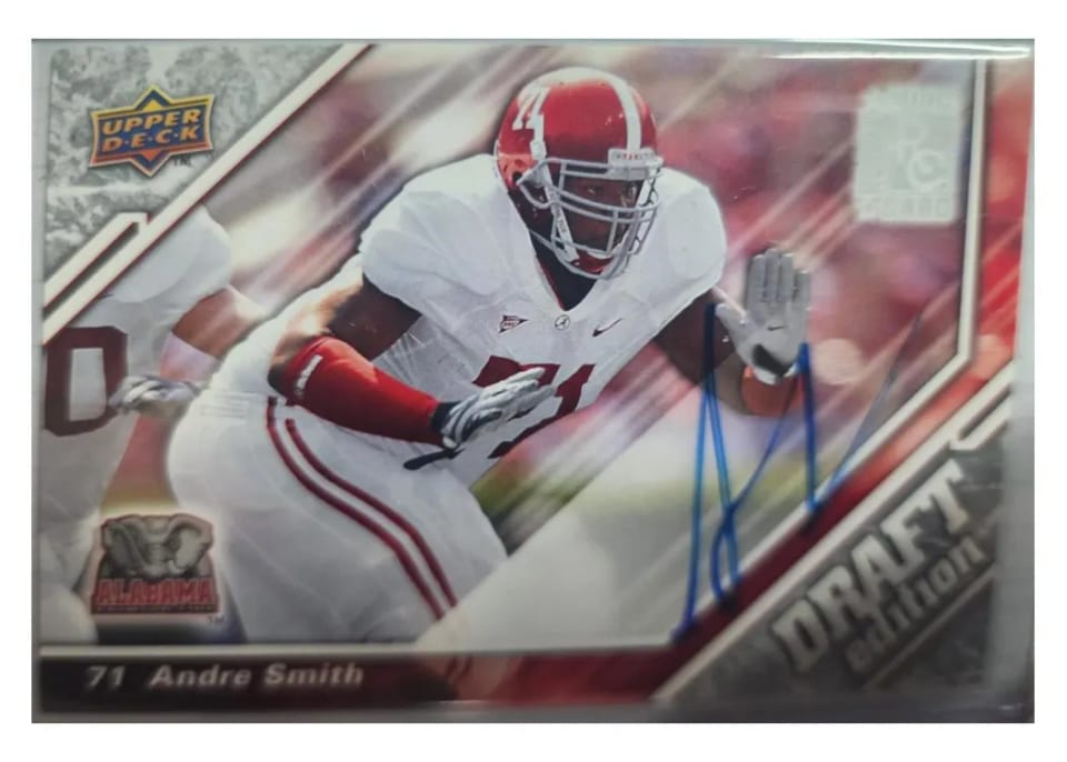 2009 Upper Deck Draft Edition Andre Smith #48 card