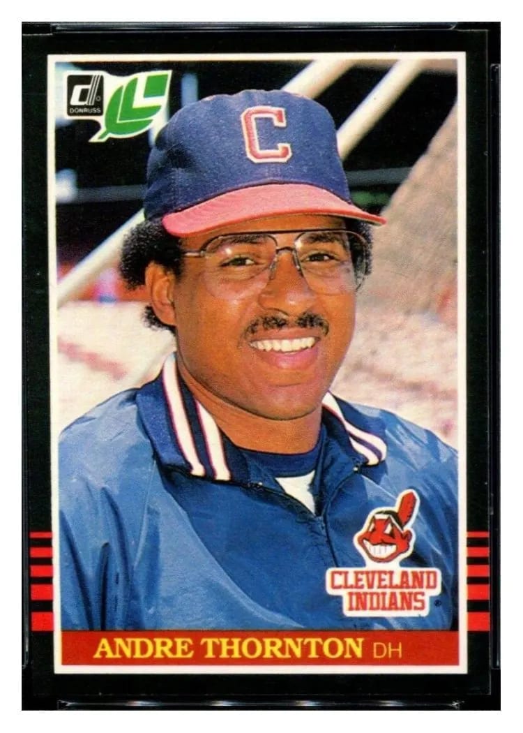 1985 Leaf Andre Thornton #102 card
