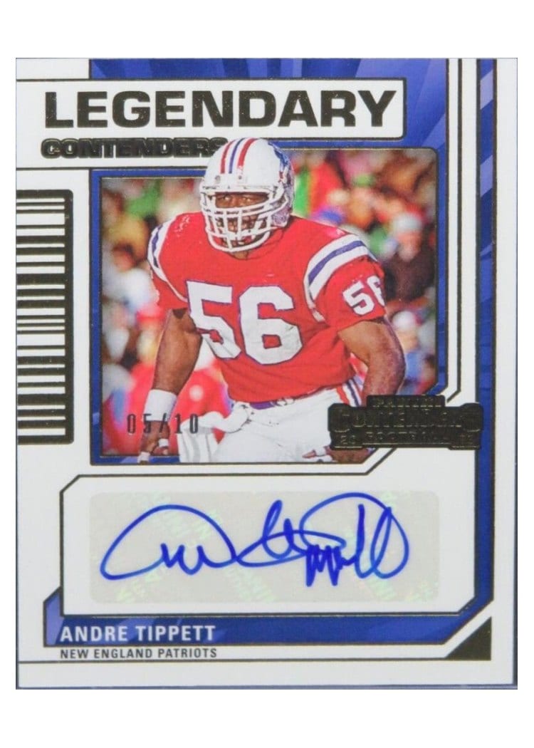 2023 Panini Contenders Legendary Contenders Autographs Andre Tippett #2