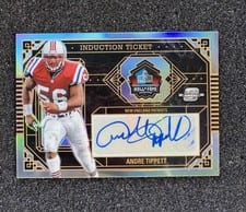 2024 Panini Contenders Optic Induction Ticket Autographs Andre Tippett #21 card