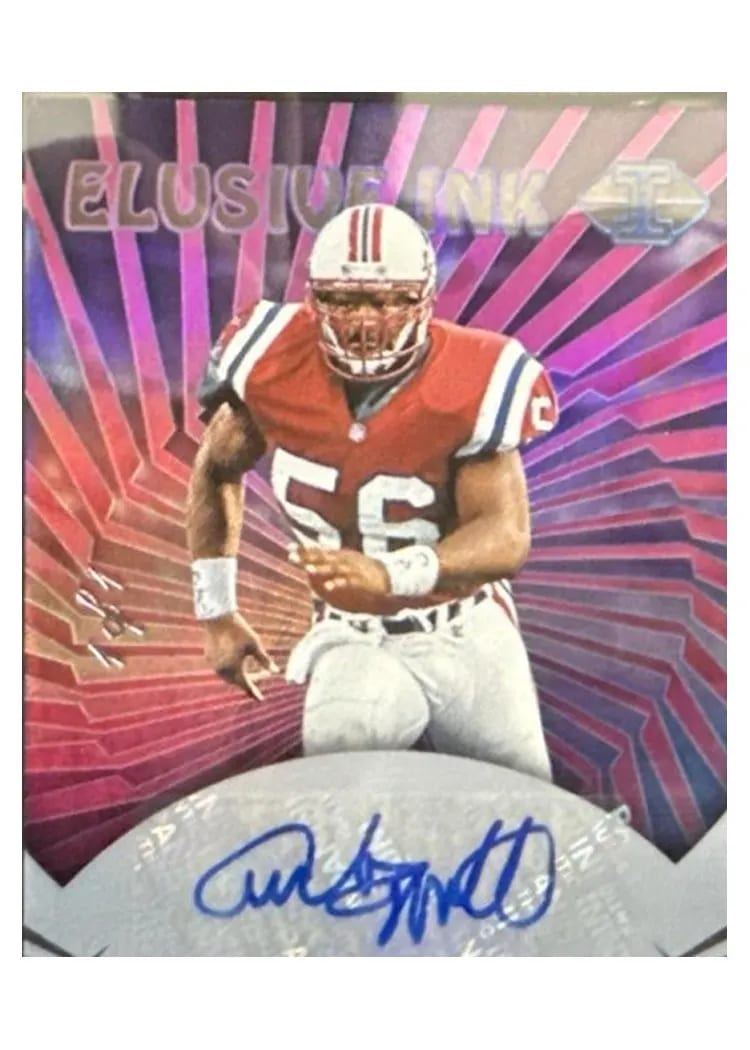 2024 Panini Illusions Elusive Ink Andre Tippett #11 card