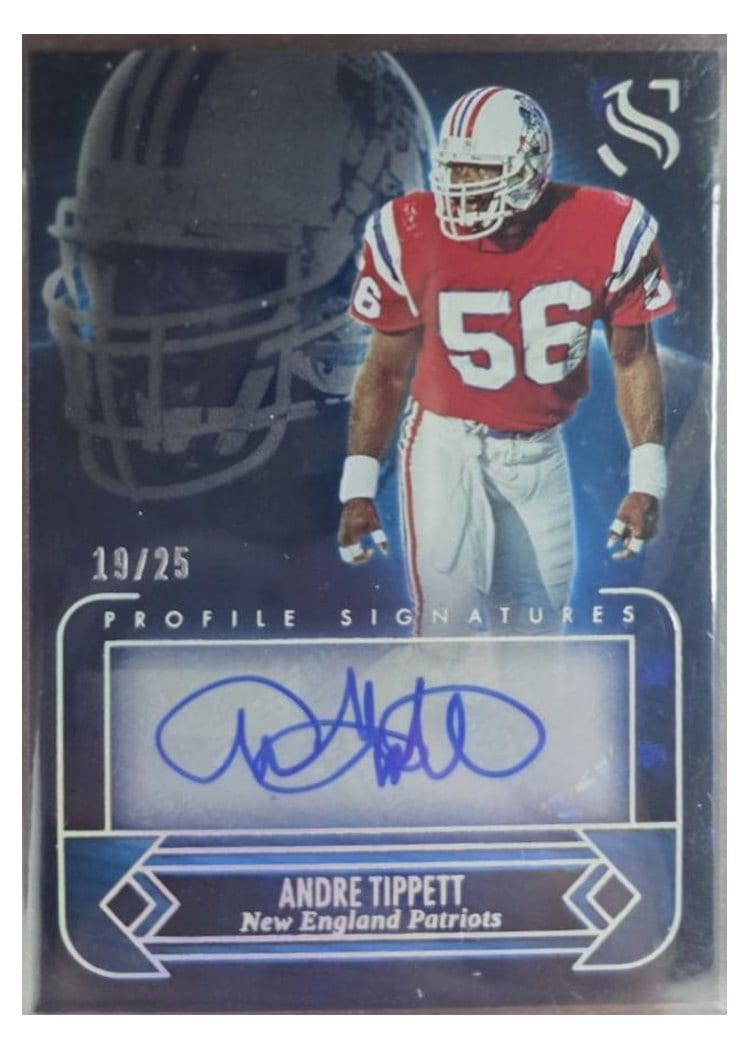 2025 Panini Silhouette Profile Signatures Andre Tippett #7