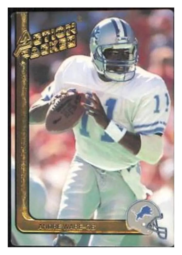 1991 Action Packed Andre Ware #80 card
