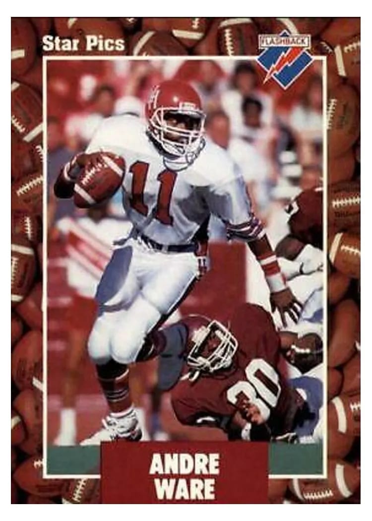 1991 Star Pics Andre Ware #40 card