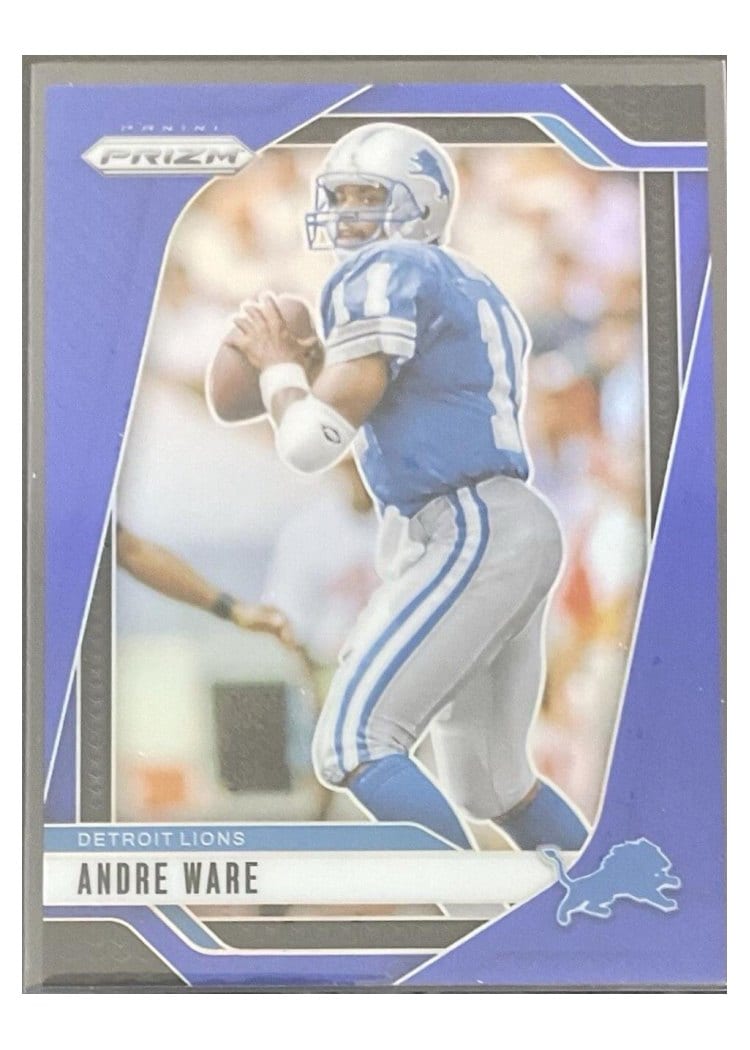 2024 Panini Prizm Base Set Andre Ware Blue #98 card
