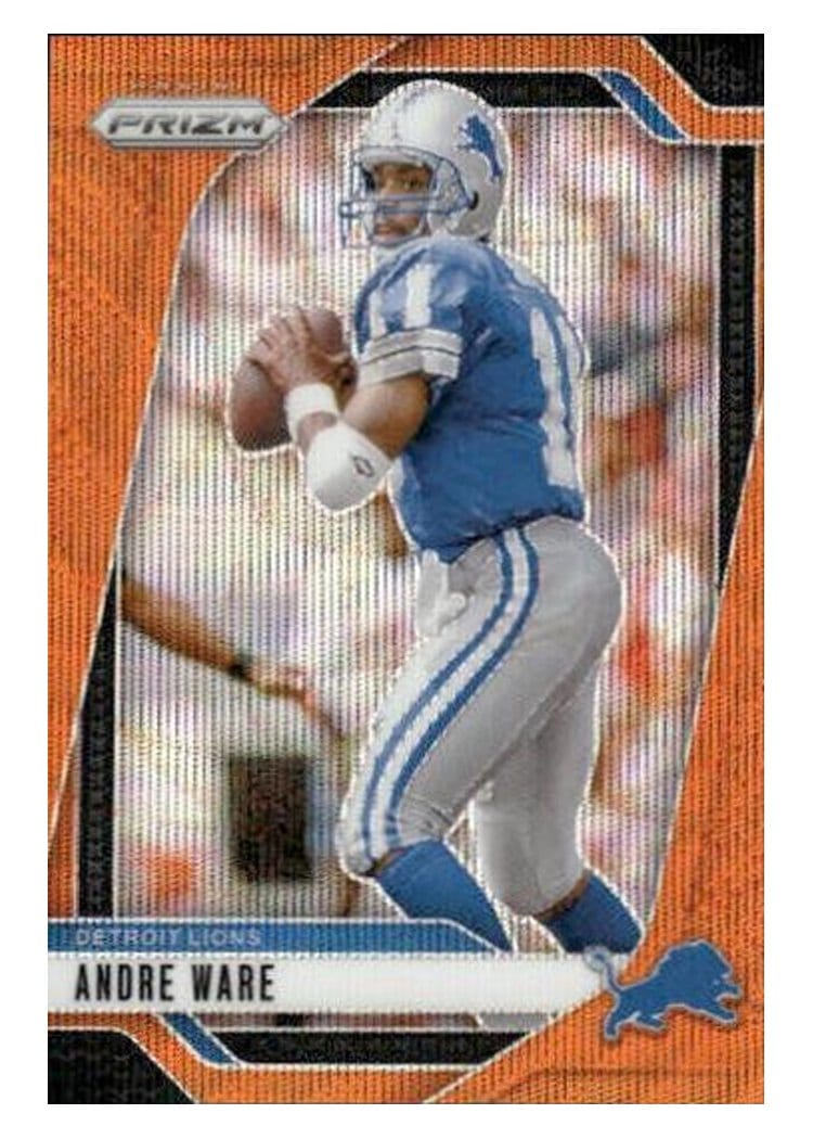 2024 Panini Prizm Base Set Andre Ware Orange Wave #98 card