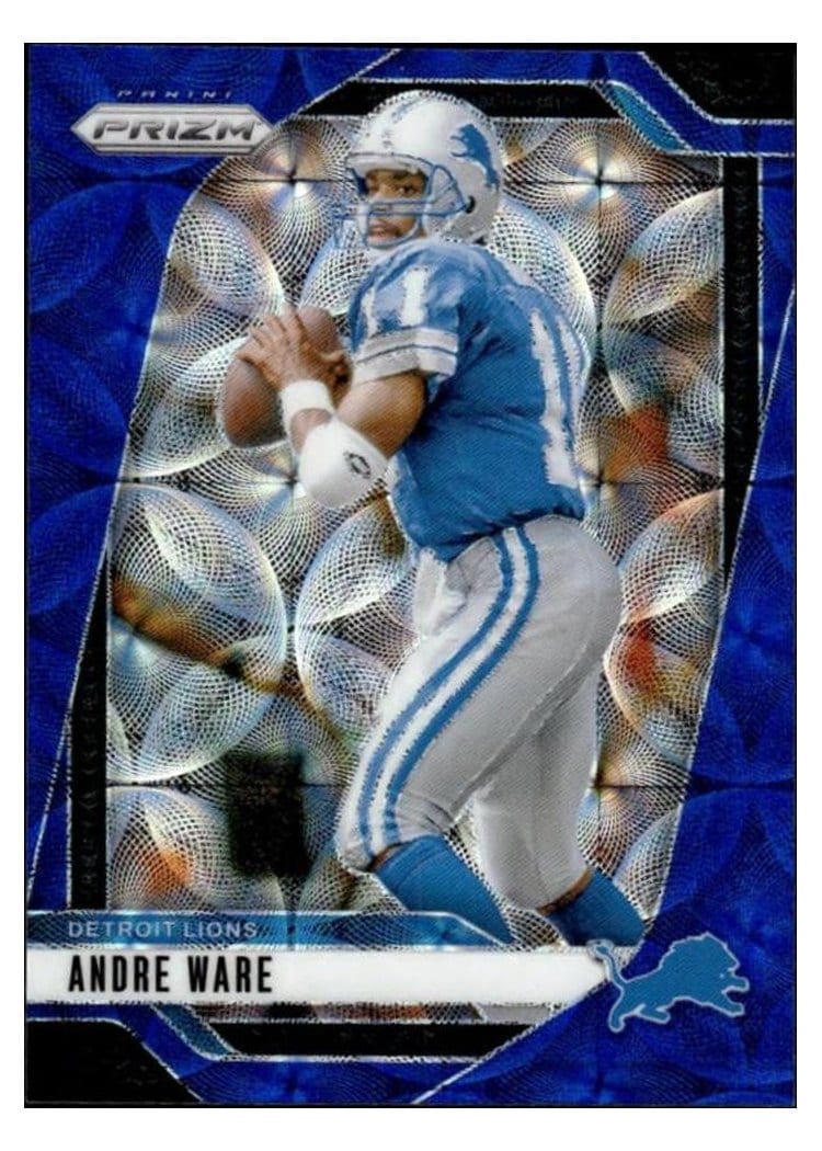 2024 Panini Prizm Base Set Andre Ware Choice Blue #98 card