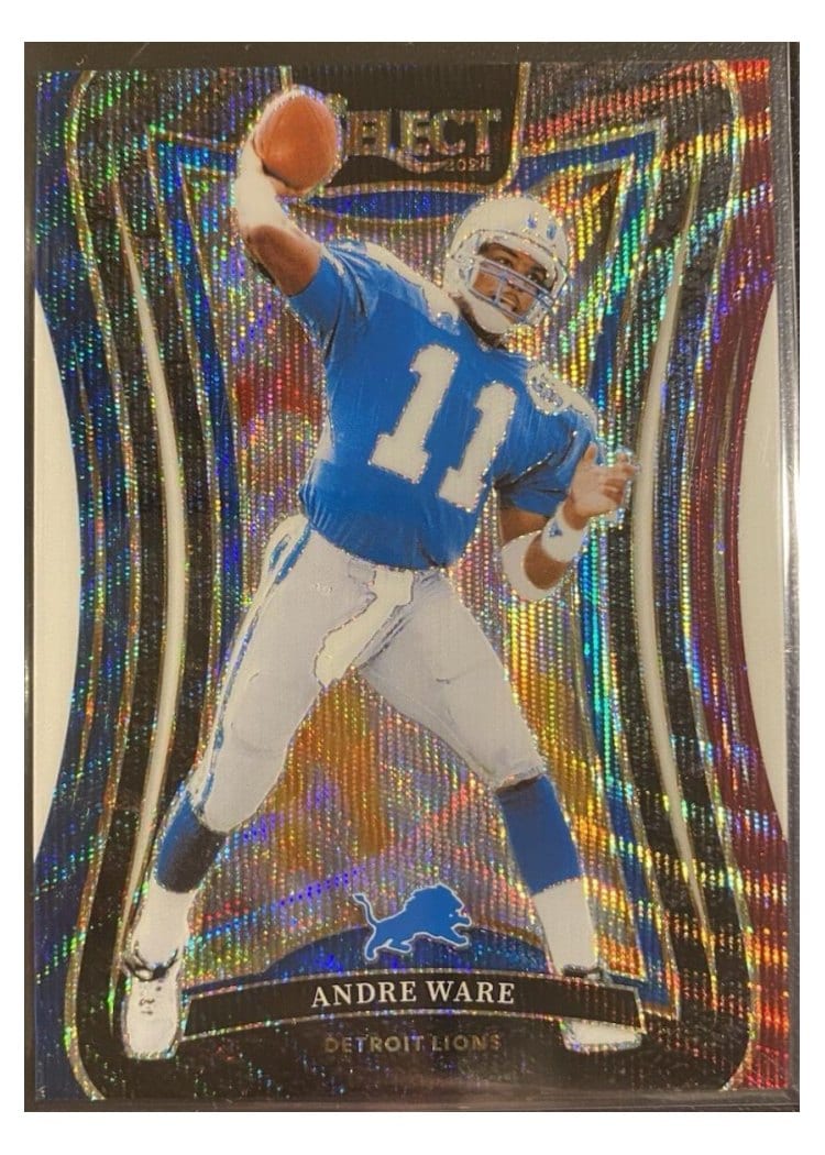 2024 Panini Select Base Set Andre Ware Tri-Color Prizm #305 card