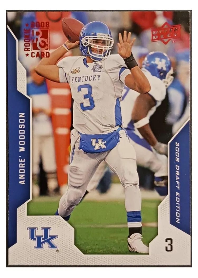 2008 Upper Deck Draft Edition Andre Woodson #4 card