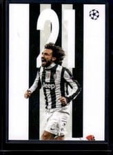 2025-26 Topps UEFA Club Competitions Best of the Best: Legendary Numbers Andrea Pirlo #BB-3 card