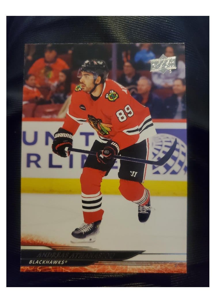 2024-25 Upper Deck Base Set Andreas Athanasiou #284 card
