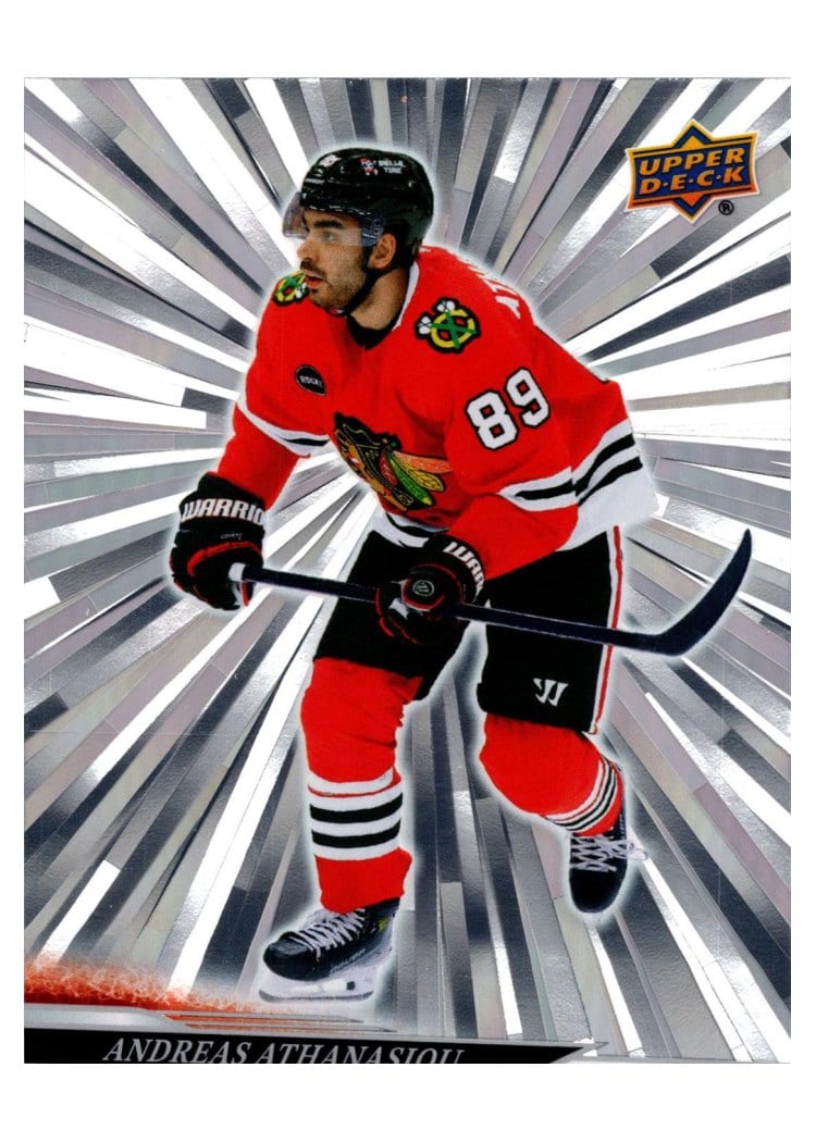2024-25 Upper Deck Base Set Andreas Athanasiou #284 card