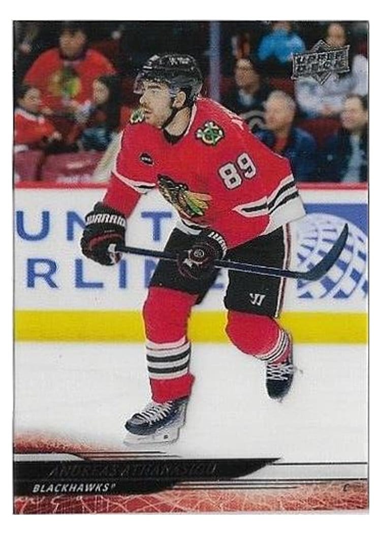 2024-25 Upper Deck Base Set Andreas Athanasiou #284 card