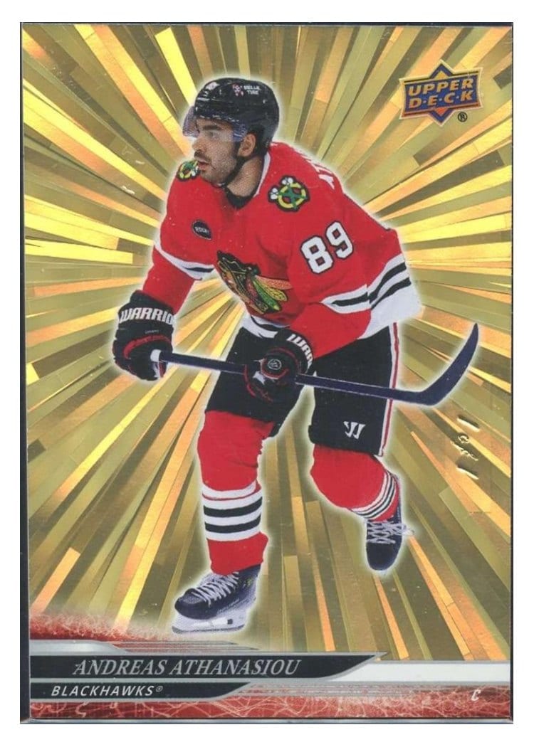 2024-25 Upper Deck Base Set Andreas Athanasiou #284 card