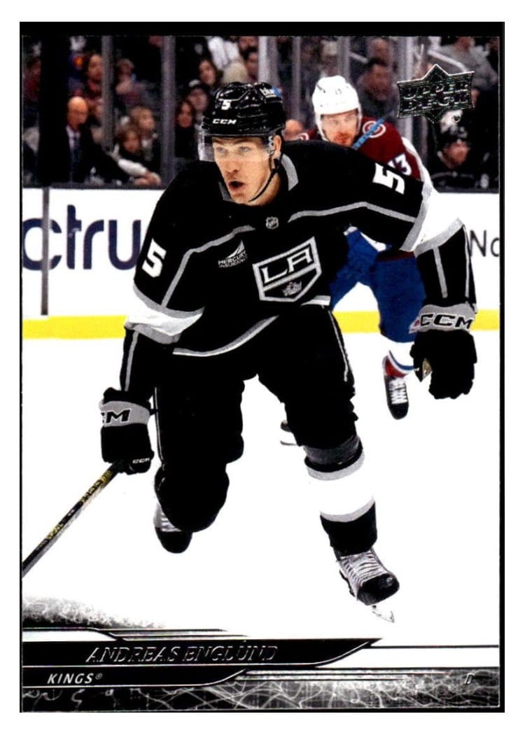 2024-25 Upper Deck Base Set Andreas Englund #327 card