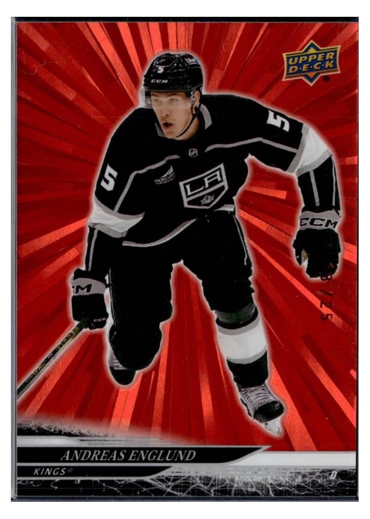 2024-25 Upper Deck Base Set Andreas Englund #327 card